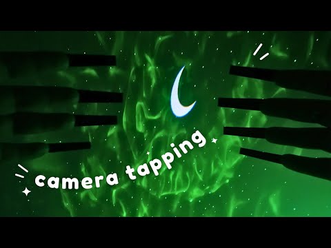 ASMR Camera Tapping with Long Nails and Nail Tapping - No Talking