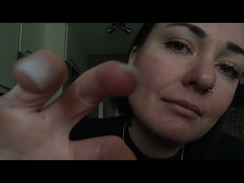 ASMR- Extra lofi audio ramble and hand movements ✨