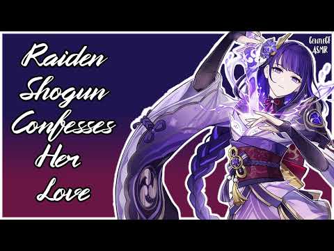 [F4A] Raiden Shogun Confesses Her Love | Wholesome Valentine's Day Genshin ASMR