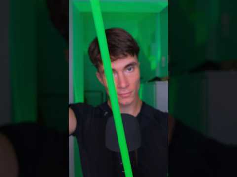 Green Worm 🪱 #asmr #relax #visualtingle #tingles