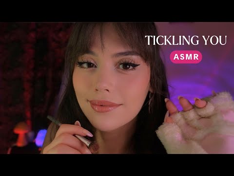 ASMR - Your Friend is Tickling You Till U Fall Asleep Cause U Had A Bad Day 😴