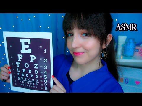 ⭐ASMR [Sub] Examen Detallado de la Vista en Español (Soft Spoken, Realista)