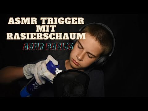 [ASMR] Mit Rasierschaum und Whispering | By ASMR Basics | German/Deutsch