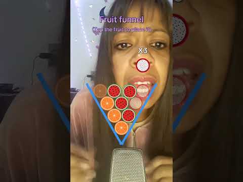 asmr encaixe das frutas #short