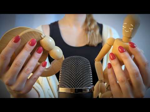 ASMR Wooden Triggers to Help You Fall Asleep (No Talking)