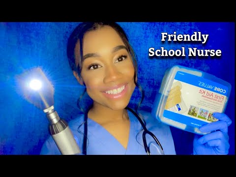 ASMR School Nurse Takes Care Of You While You Skip Class 🩺 School Nurse Role-play