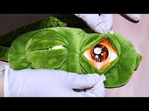 ASMR : O que é isso no olho?  -  C1RURGI4 NO OLH0 👀