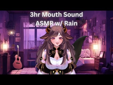 Intense Mouth Sounds + Rain for Sleep