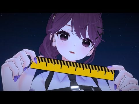 ASMR Measuring You With Soft Spoken "Mhm"'s