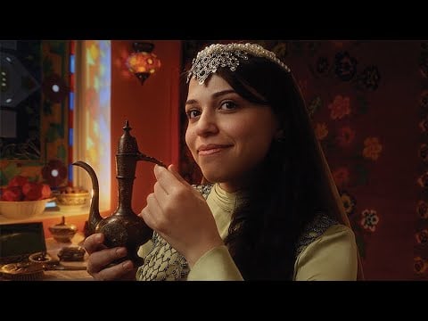 Getting the Sultana Ready for the Night, 1512 | ASMR Roleplay (Makeup & Hair)