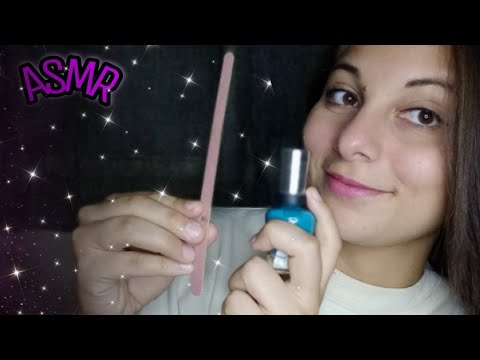 ASMR | ROLEPLAY MANICURE 💛