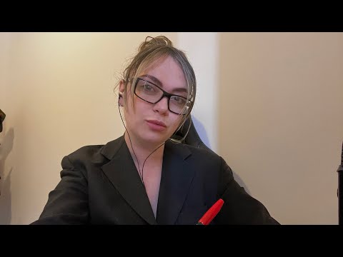 ASMR Psicóloga 👩‍⚕️ Desacelere por hoje 