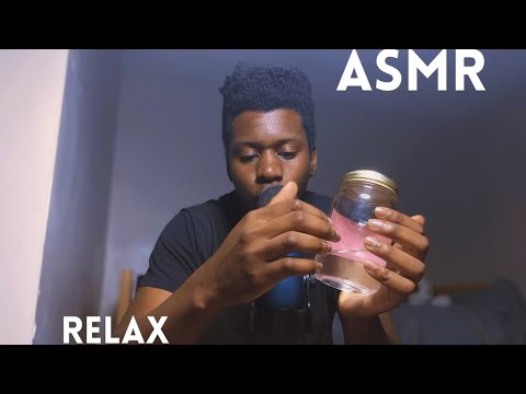 ASMR Mason Jar Sounds (Tapping & Water Sounds)