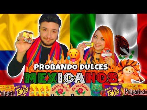 COLOMBIANOS Probando Dulces MEXICANOS por Primera Vez | SOFT SPOKEN 🔥