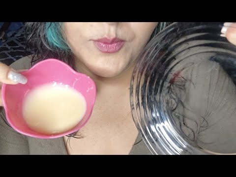 ASMR a dormir relajados con la lechera, sonidos relajantes