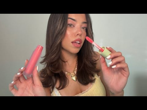 ASMR Doing Your Summer Makeup! 