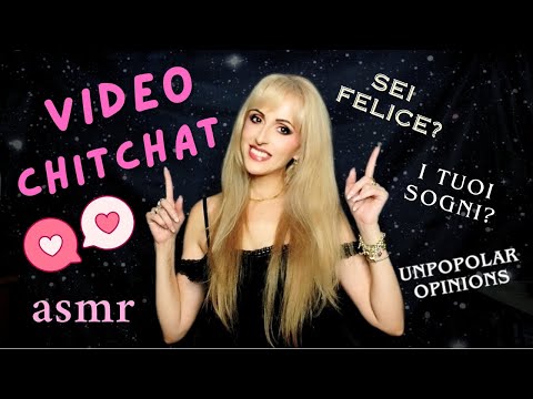 ASMR/CHIACCHIERE🗣️ & MOUTH SOUNDS👄🍬 CHE TI SCIOGLIERANNO🤤🧠😴