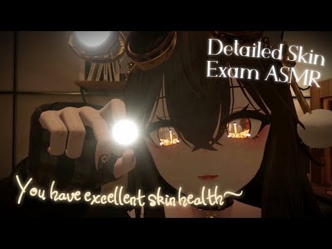 Detailed Skin Health Examination~ | VRChat 3Dio ASMR