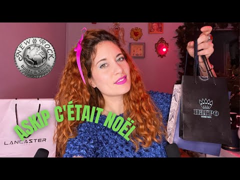 ASMR ✨ Mes cadeaux de Noël 2022