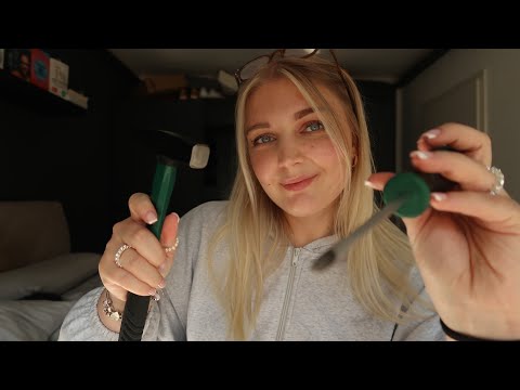 ASMR fixing your face