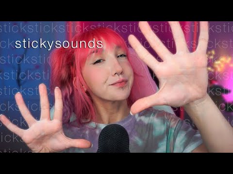 ASMR - STICKY SOUNDS //