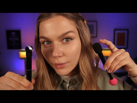ASMR Russian Doctor Examines Your Eardrums 👩‍⚕️ Soft Spoken Medical Roleplay