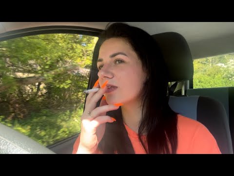 ASMR | Driving, Smoking & Chatting (Normal Voice) 🚗🌿