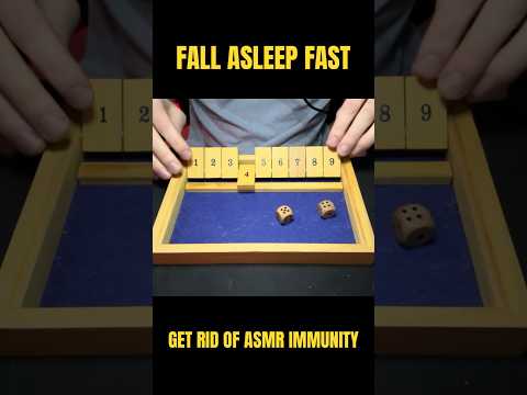 shut the box asmr 😴💤 | tingles for people with asmr immunity #asmr #asmrshorts #asmrsounds