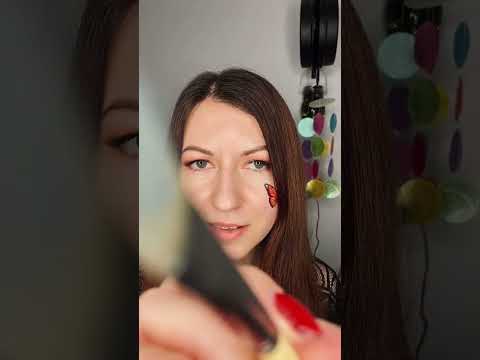 АСМР РИСУЮ НА ТВОЕМ ЛИЦЕ #asmr #асмр #релакс