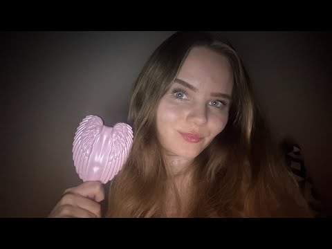 ASMR brushing my hair 🪽