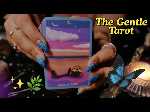 ASMR | Este mazo de Tarot es lo más HERMOSO que verás hoy 💖 The Gentle Tarot & My Friend Fire 🔥