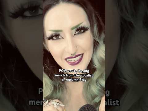 🤯You’re the best fan EVER pt2🤯 #asmr #gothvibes #asmrmakeup #asmrroleplay #tingles #autumnstay