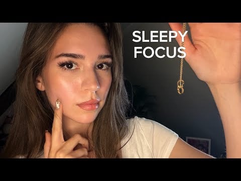 ASMR Hypnotizing You to Sleep ♡ Sleepy Focus, Hand Movements & Personal Attention