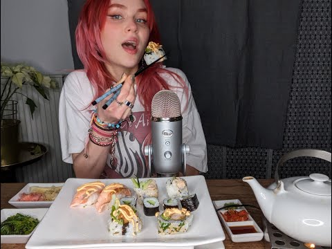 ASMR SUSHI MUKBANG 10k special!