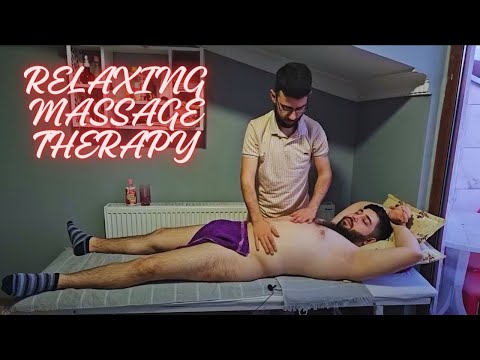 INCREDIBLY RELAXING FULL BODY TURKISH MASSAGE SESSIONS - ASMR CHEST,LEG,ARM,BACK,ABDOMINAL MASSAGE