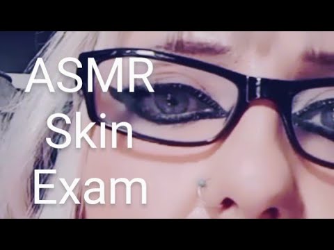 ASMR MEDICAL EXAM/face/SKIN analysis/GLOVES 🧤/ Mask😷 #asmrmedicalexam