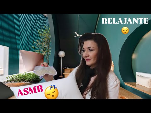 ASMR CLÍNICA ANTIESTRÉS 😊 SÚPER RELAJANTE 😴🔊🎧