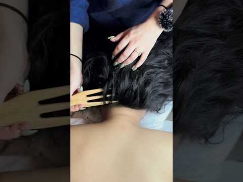 Playing with her hair till she falls asleep #asmr