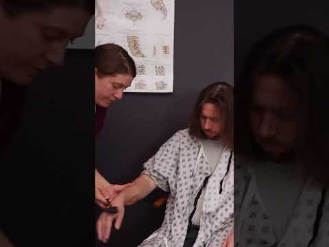 Loved the reflex check at the doctors growing up #asmr #asmrroleplay #asmrrealperson