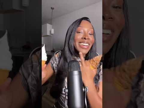 ASMR mouth sounds  Full video uploaded to YouTube!  Link in bio 😌