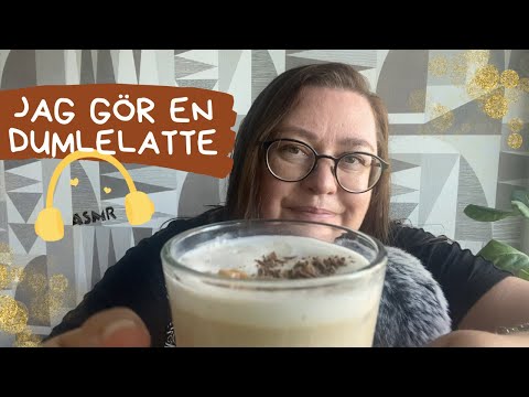 ASMR på svenska: Jag gör en islatte med Dumlegodis 🧋