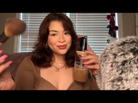 ASMR chit chat grwm 🩷 (personal attention)