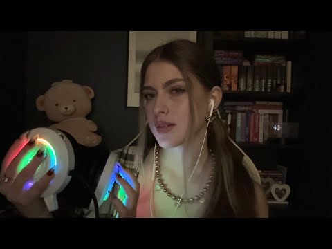 dark ASMR tapping and scratching °.•☆•.° lofi