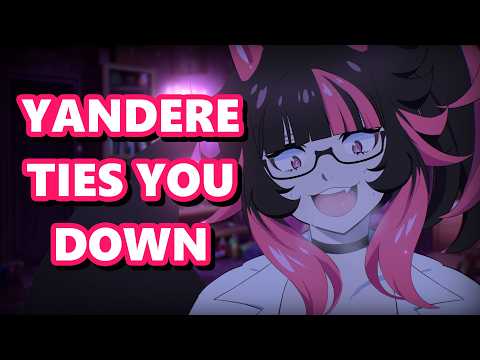 ASMR Yandere Ties You Down | Heavy Breathing, Ear Licking & Kisses