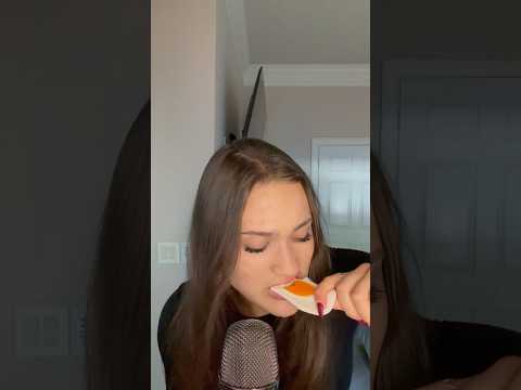 Is This Egg Even Edible? ASMR #asmr #gummy #mukbang  #tingles #sleep #ytshorts