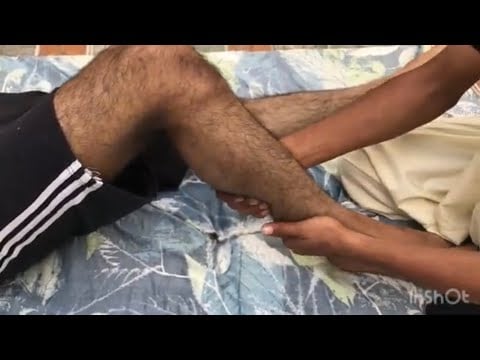 ASMR Leg,Thigh & Foot Massage 🦵🦶| Deep Tissue Relaxing Massage |