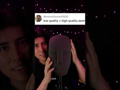 Low Quality vs High Quality #asmr
