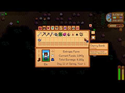 Stardew Valley – Episode 11: All Day in the Mines & Slaying Tons of Monsters! ⛏️👾✨