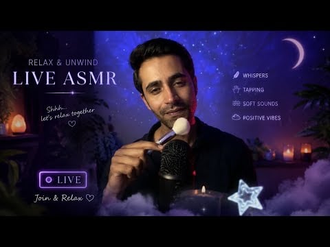 🔴 ASMR Live | For Deep Sleep 😴 and Relaxation 😇 #asmr #shorts