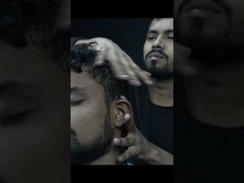 Wooden Tool Head Massage ASMR #shorts